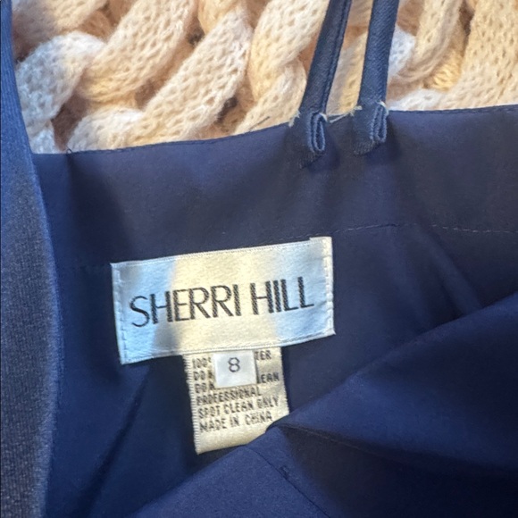 Sherri Hill Semi-Formal Dress Navy Size 8 - Picture 10 of 10